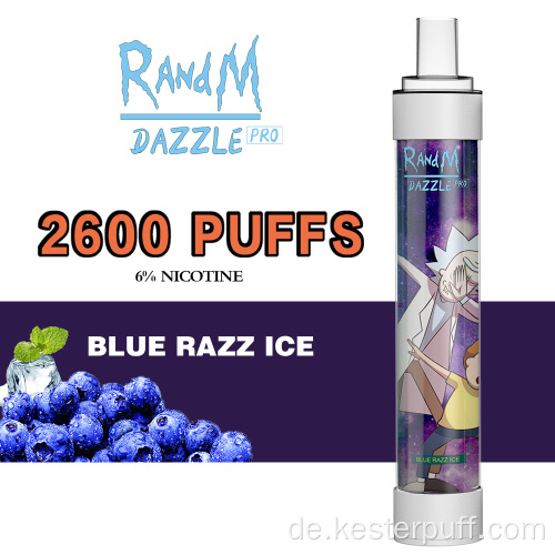 Randm Dazzzle Pro Light 2600puffs Vape